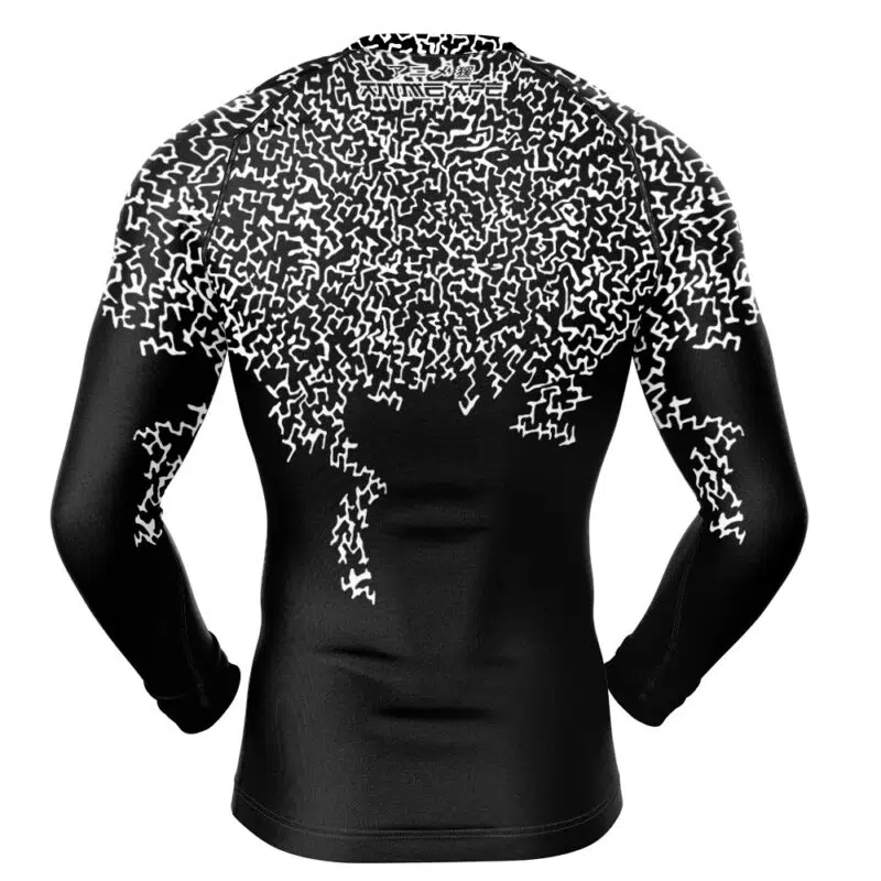 Madness Randy Savage Long Sleeve Rash Guard Compression Shirt - Image 2