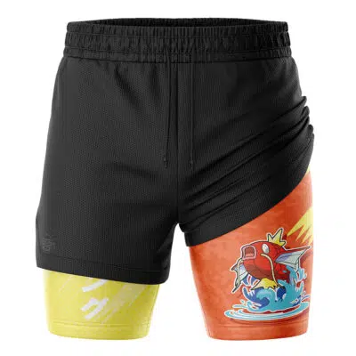 Magikarp Attack V2 Pokemon 2-in-1 Performance Shorts