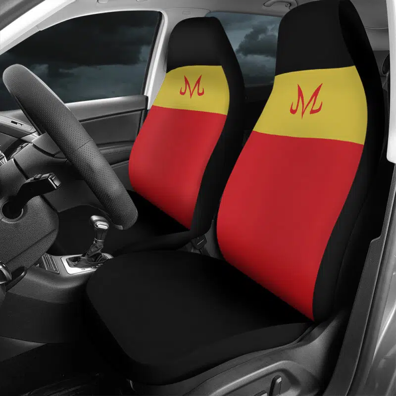 Majin Buu Red DBZ Car Seat Cover