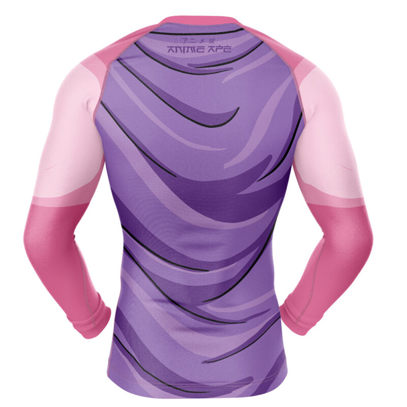 Majin Buu v2 Dragon Ball Z Long Sleeve Rash Guard Compression Shirt - Image 2