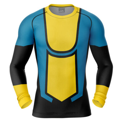 Markus Murphy Kid Invincible Long Sleeve Rash Guard Compression Shirtv