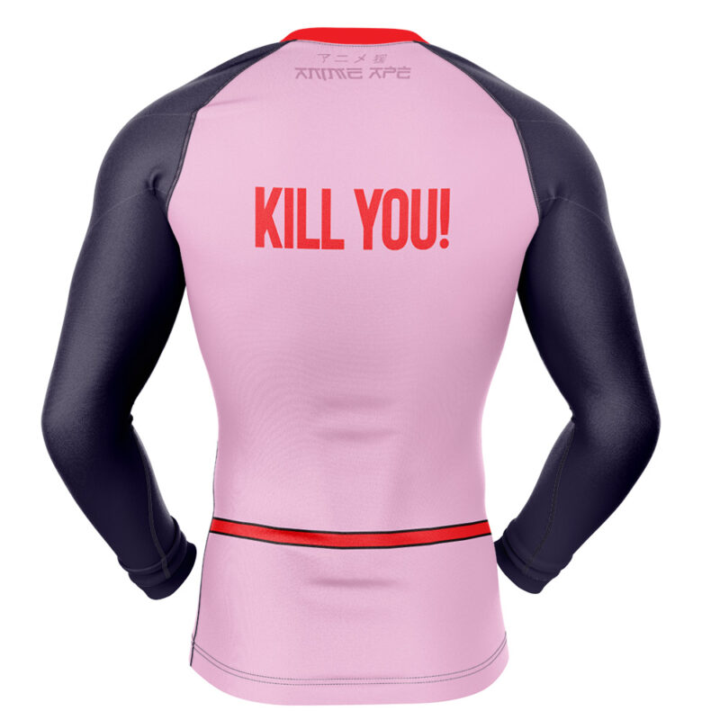Mercenary Tao Pai Pai Dragon Ball Z Long Sleeve Rash Guard Compression Shirt - Image 2