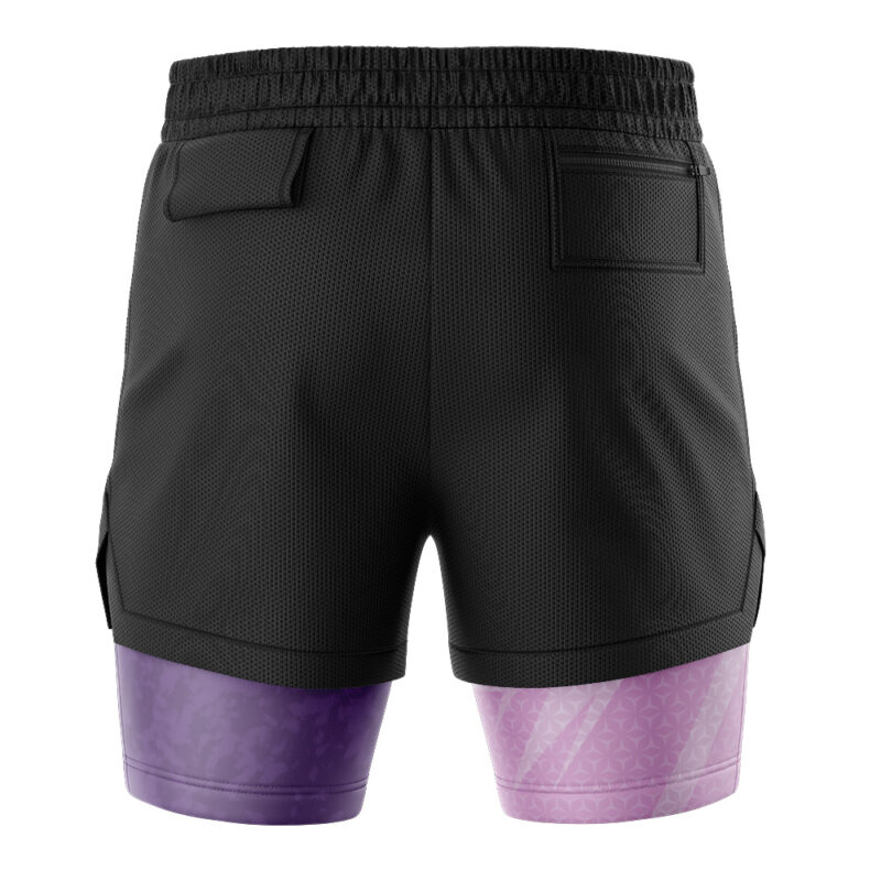 Mewtwo Attack V2 Pokemon 2-in-1 Performance Shorts - Image 4