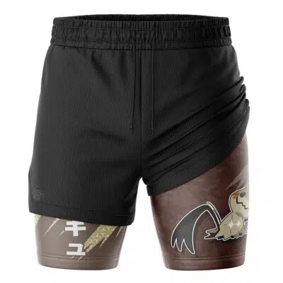 Mimikyu Attack V2 Pokemon 2-in-1 Performance Shorts
