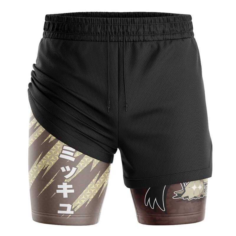 Mimikyu Attack V2 Pokemon 2-in-1 Performance Shorts - Image 3