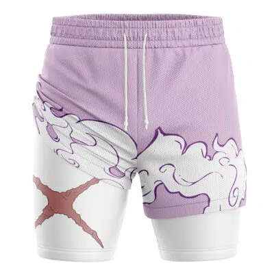 Monkey D Luffy X Scar One Piece 2-in-1 Performance Shorts