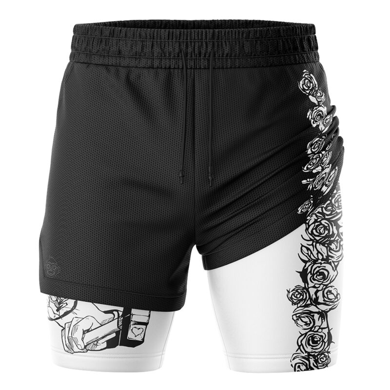 Nobara Kugisaki Jujutsu Kaisen 2-in-1 Performance Shorts - Image 3