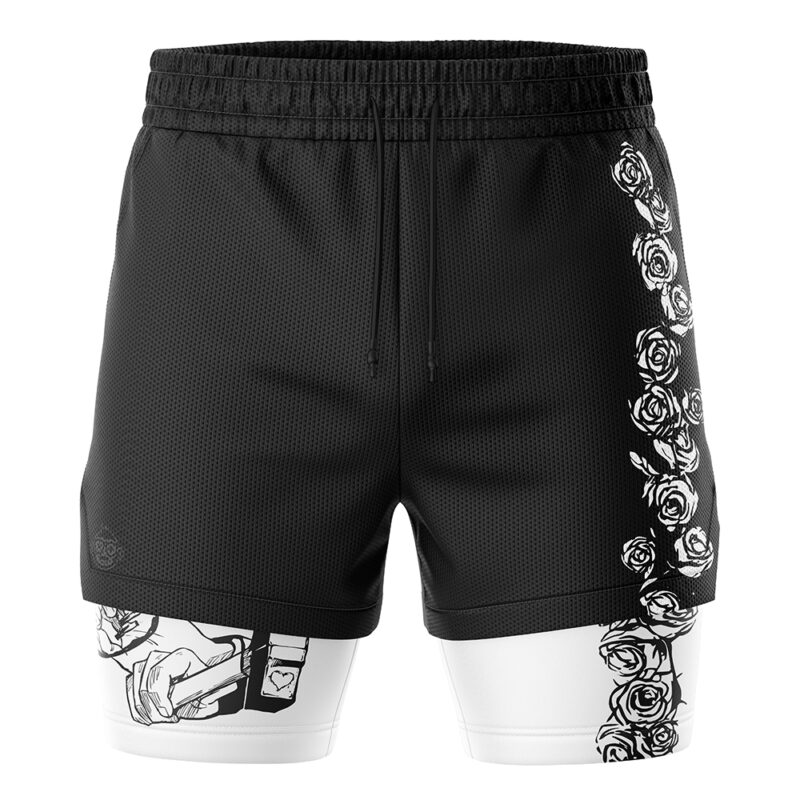 Nobara Kugisaki Jujutsu Kaisen 2-in-1 Performance Shorts - Image 2