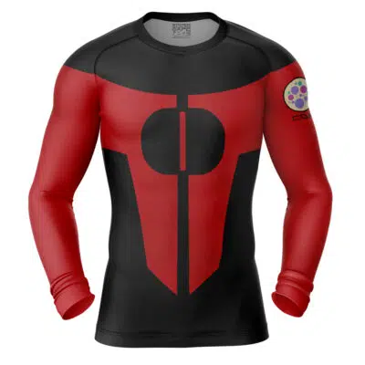 Oliver Grayson Age 15 Invincible Long Sleeve Rash Guard Compression Shirt
