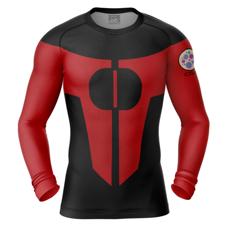 Oliver Grayson Age 15 Invincible Long Sleeve Rash Guard Compression Shirt