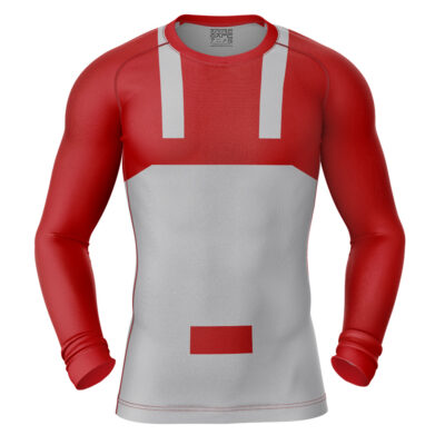 Oliver Grayson Age 23 Invincible Long Sleeve Rash Guard Compression Shirt