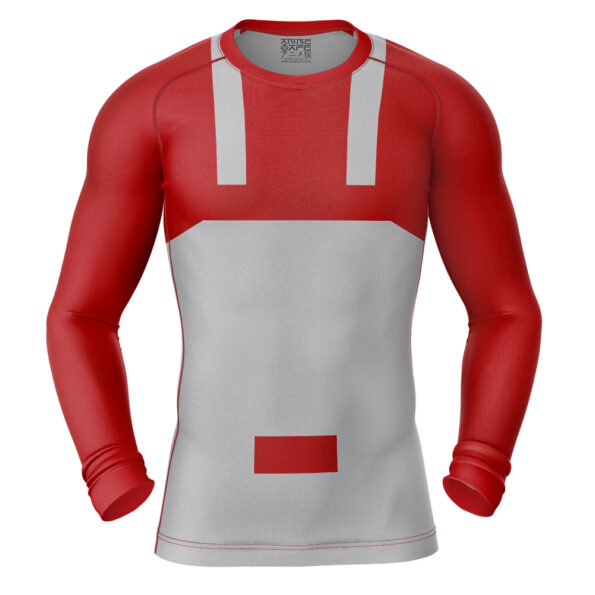 Oliver Grayson Age 23 Invincible Long Sleeve Rash Guard Compression Shirt
