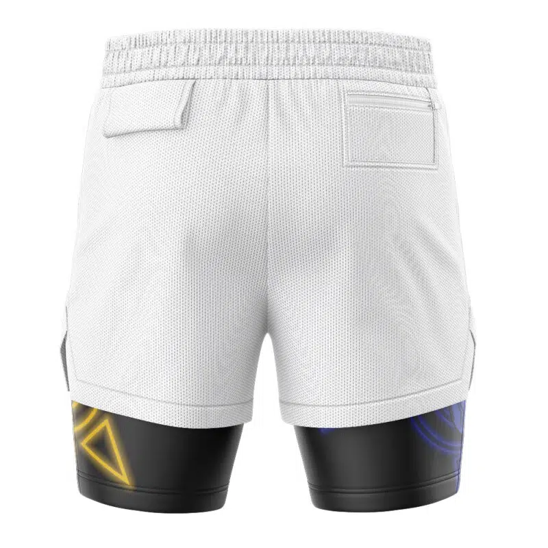 Omegamon Digimon 2-in-1 Performance Shorts - Image 4