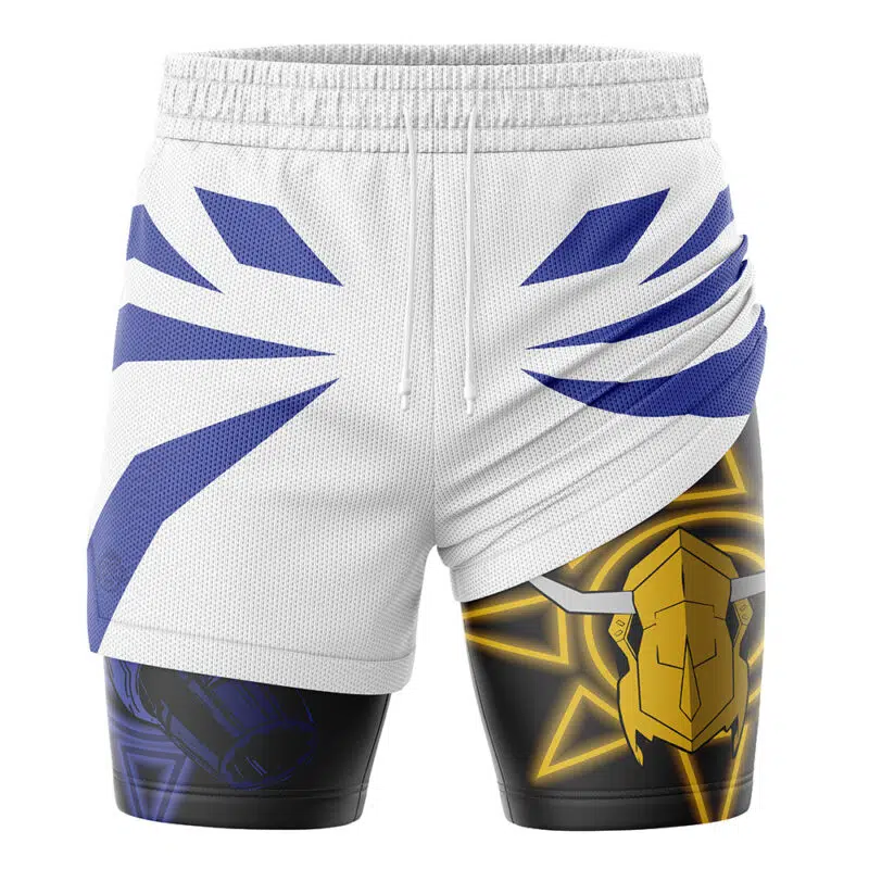 Omegamon Digimon 2-in-1 Performance Shorts