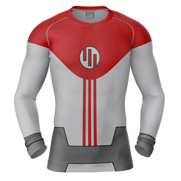 Omni Man Viltrum Empire Invincible Long Sleeve Rash Guard Compression Shirt