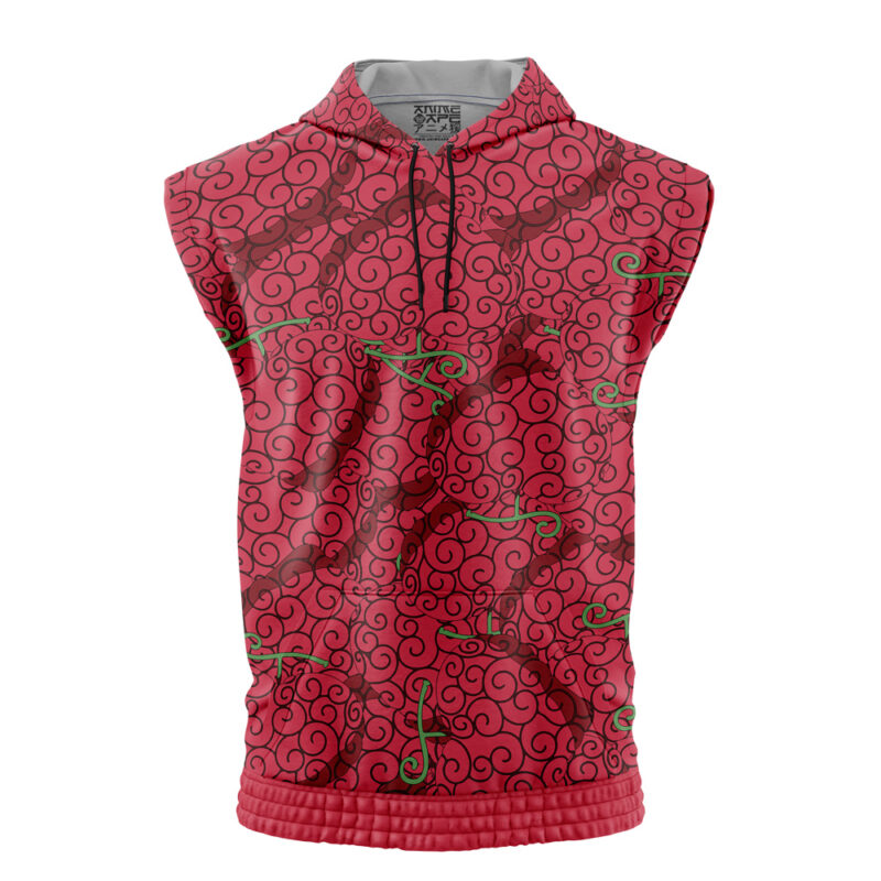 Ope Ope No Mi One Piece Sleeveless Hoodie