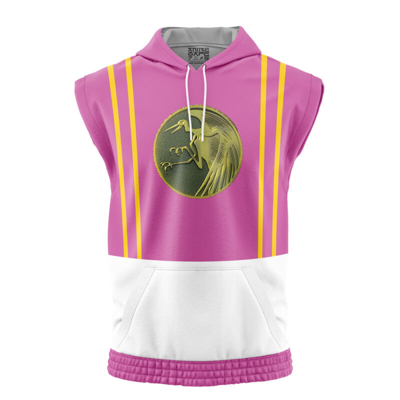 Pink Ranger Ninjetti Power Rangers Sleeveless Hoodie