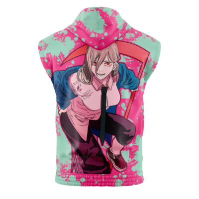 Power Chainsaw Man Sleeveless Hoodie