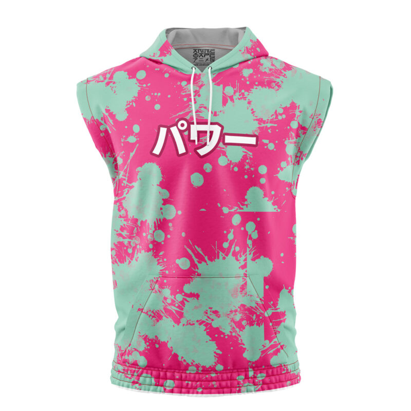 Power Chainsaw Man Sleeveless Hoodie - Image 2