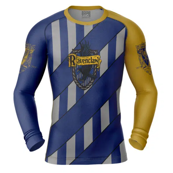 Ravenclaw v2 Harry Potter Long Sleeve Rash Guard Compression Shirt