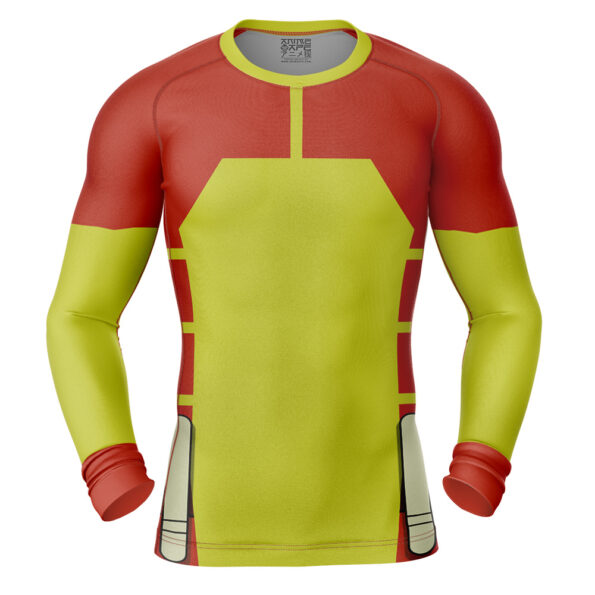 Rex Splode Invincible Long Sleeve Rash Guard Compression Shirt
