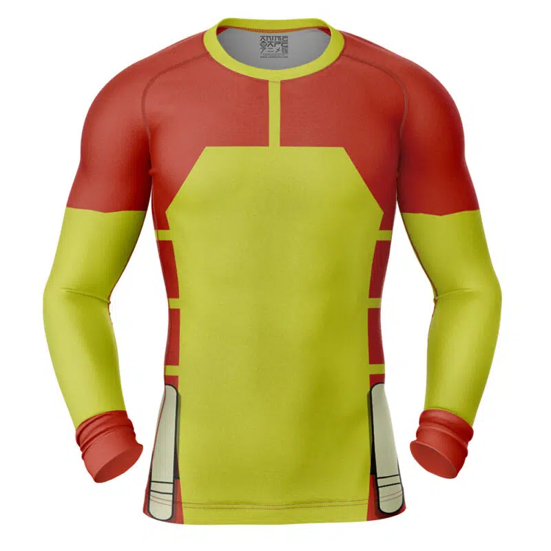 Rex Splode Invincible Long Sleeve Rash Guard Compression Shirt