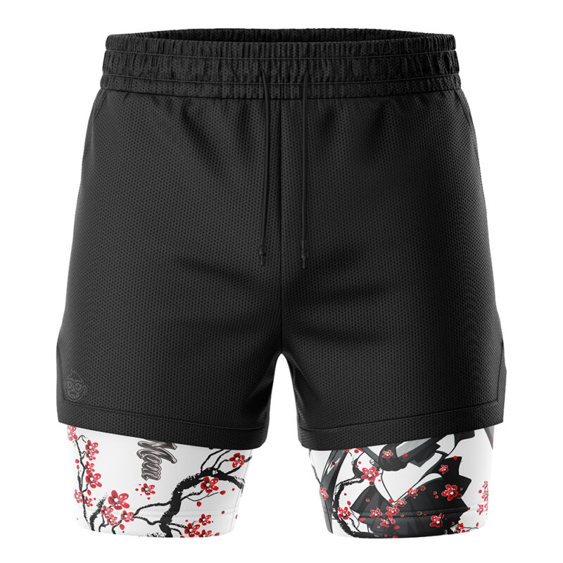 Sailor Moon V2 Cherry Blossom 2-in-1 Performance Shorts - Image 2
