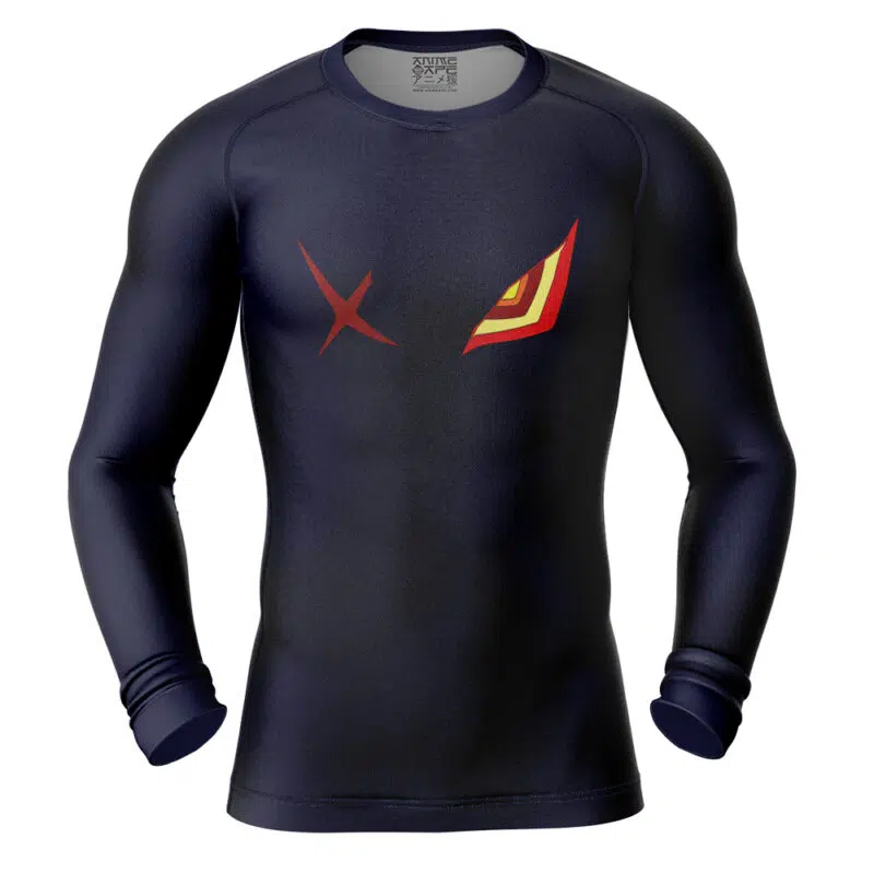 Senketsu Kill la Kill Long Sleeve Rash Guard Compression Shirt
