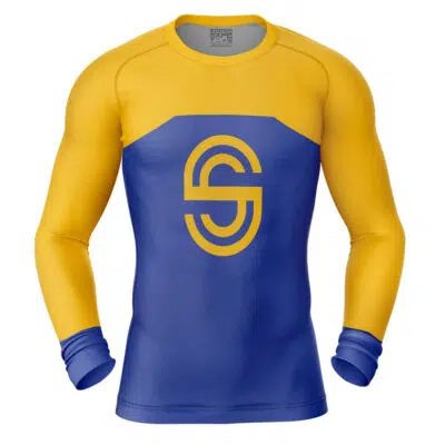 即購入可!military super gimmick shirtblouson Shapesmith Invincible Long Sleeve Rash Guard Compression