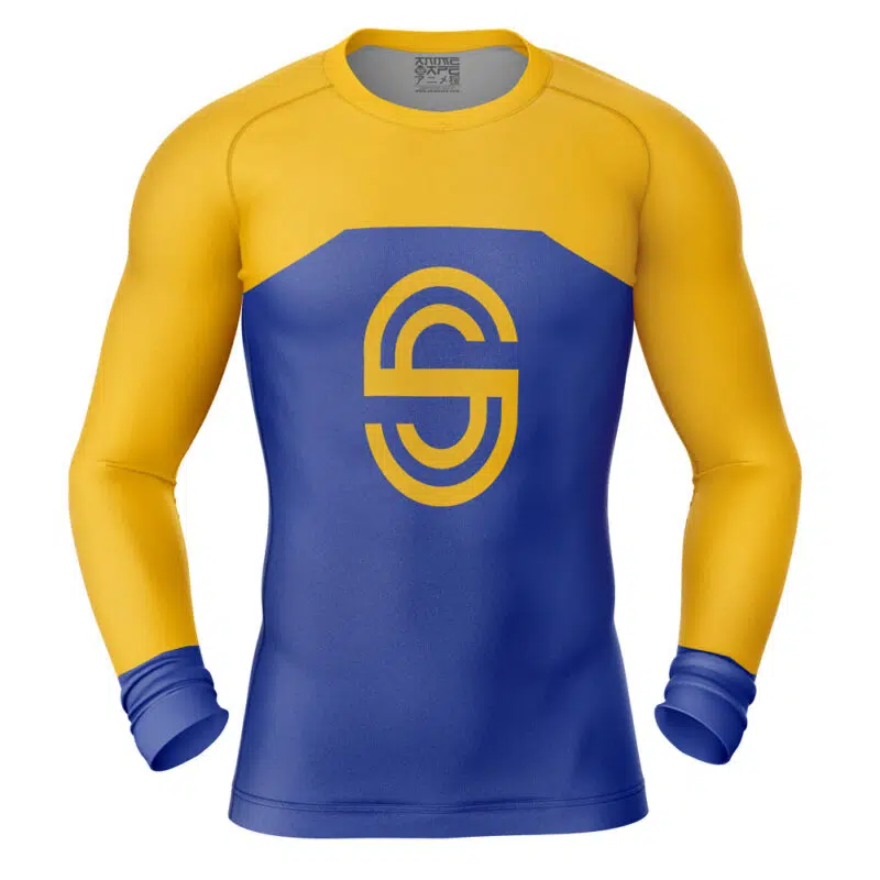 Shapesmith Invincible Long Sleeve Rash Guard Compression Shirt