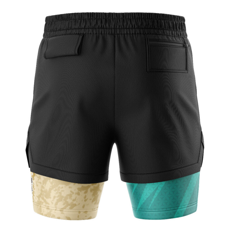 Snorlax Attack V2 Pokemon 2-in-1 Performance Shorts - Image 4