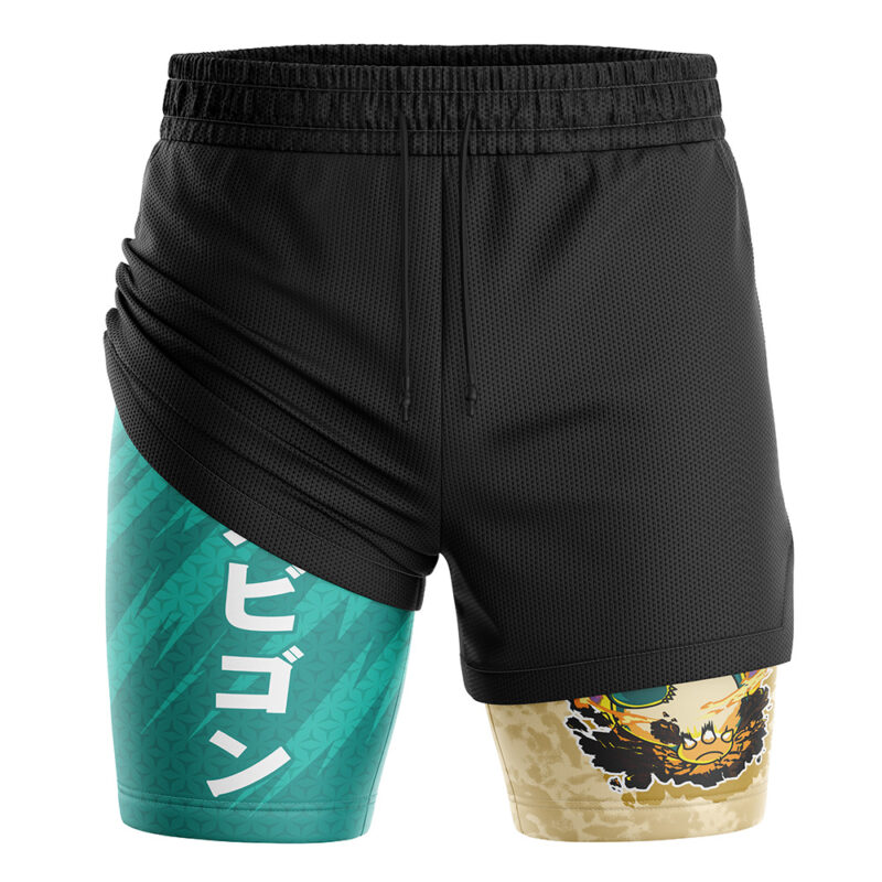 Snorlax Attack V2 Pokemon 2-in-1 Performance Shorts - Image 3