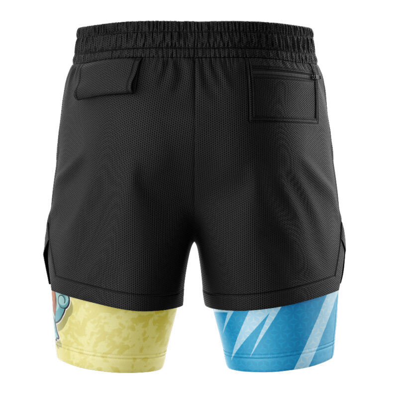 Squirtle Attack V2 Pokemon 2-in-1 Performance Shorts - Image 4