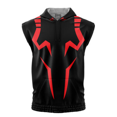 Sukuna Jujtsu Kaisen Sleeveless Hoodie