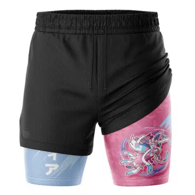 Sylveon Attack V2 Pokemon 2-in-1 Performance Shorts