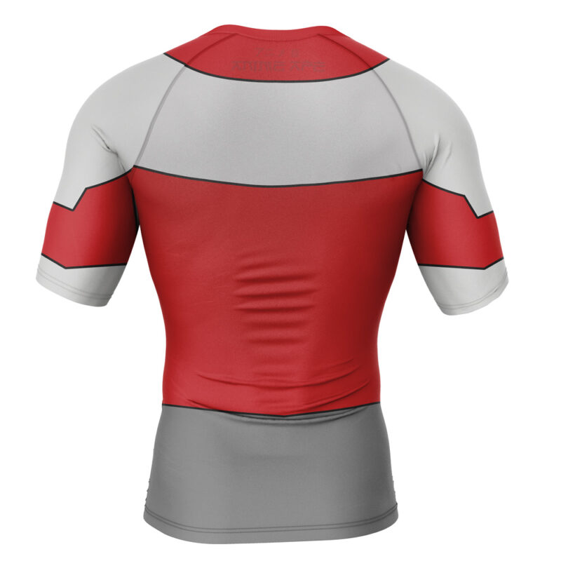 Thragg Invincible Short Sleeve Rash Guard Compression Shirt - Image 2