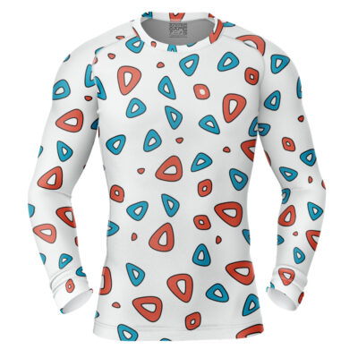 Togepi Pokemon Long Sleeve Rash Guard Compression Shirt