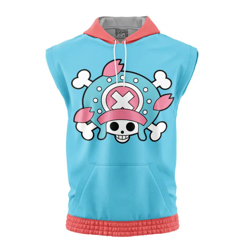 Tony Tony Chopper One Piece Sleeveless Hoodie