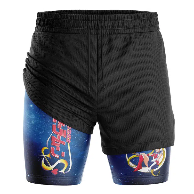 Usagi Tsukino Sailor Moon 2-in-1 Performance Shorts - Image 3