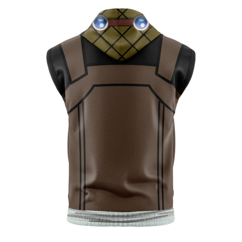 Usopp Pre Timeskip One Piece Sleeveless Hoodie - Image 2