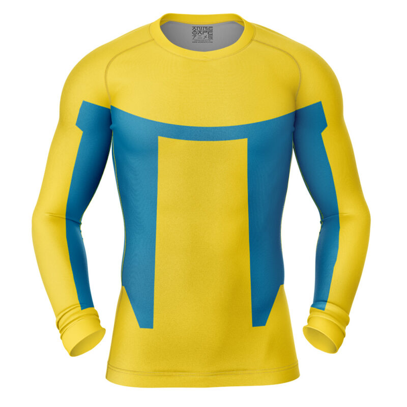 Veil Invincible Long Sleeve Rash Guard Compression Shirt