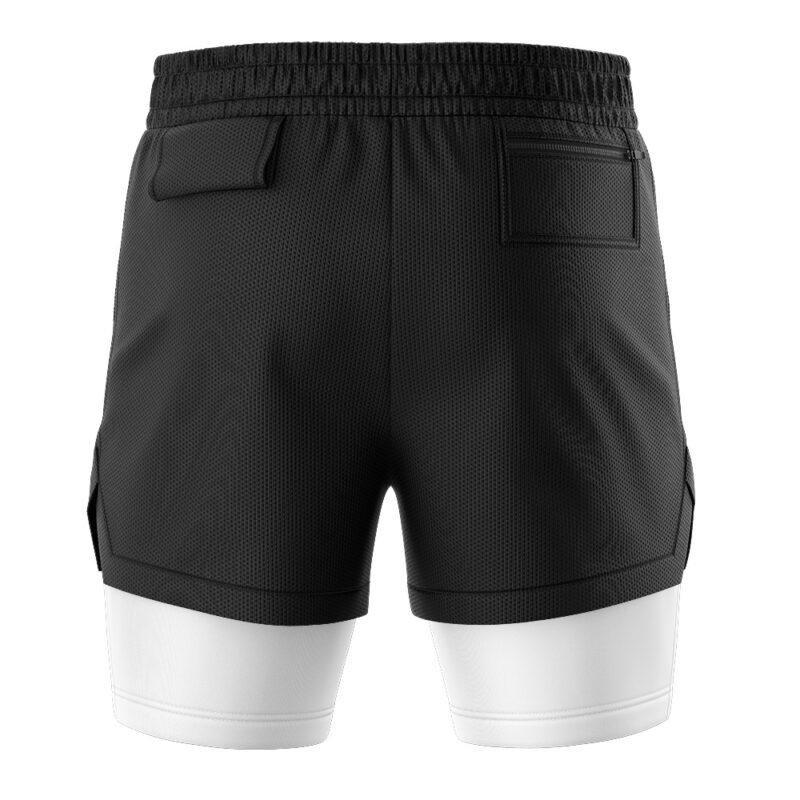 WWF Wrestling Pandas 2-in-1 Performance Shorts - Image 4