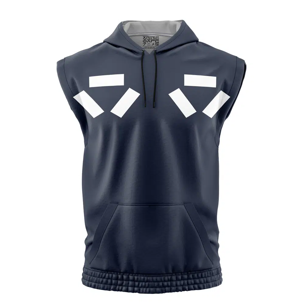 【sio seoul】SLEEVELESS HOOD ONEPIECE Doflamingo Joker Sleeveless Hoodie • One Piece – Rabbit Comic