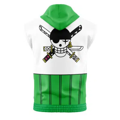 Zoro One Piece Sleeveless Hoodie