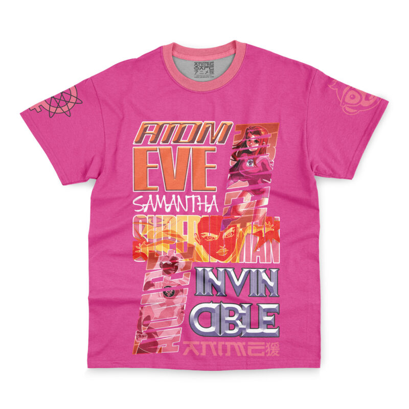 Atom Eve Invincible Streetwear T-Shirt - Image 4