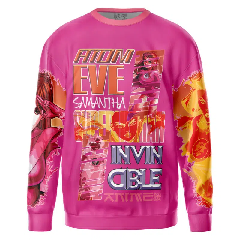Atom Eve Invincible Streetwear Sweatshirt - Image 2