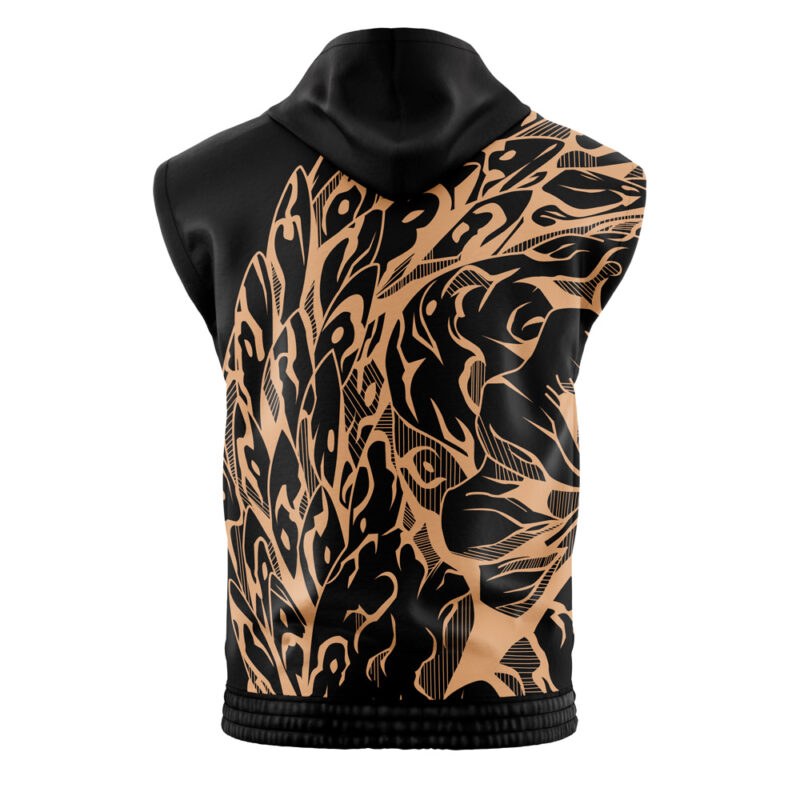 Gaara Shukaku Shippuden Sleeveless Hoodie - Image 2