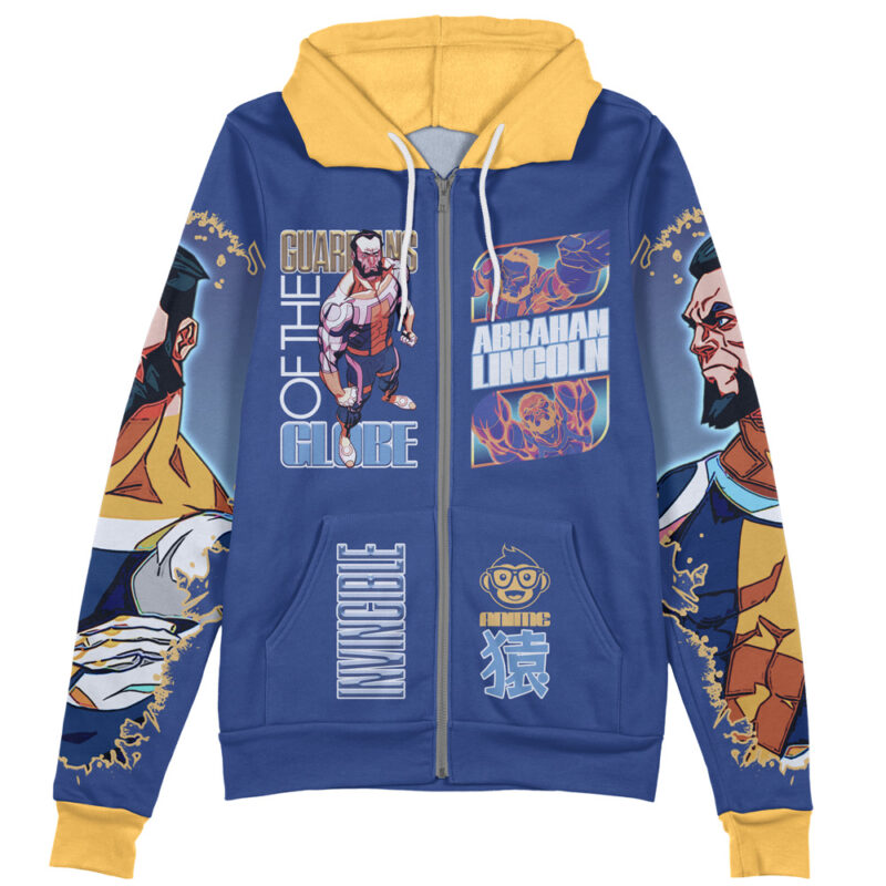 The Immortal Invincible Streetwear Zip Hoodie Jacket - Image 2
