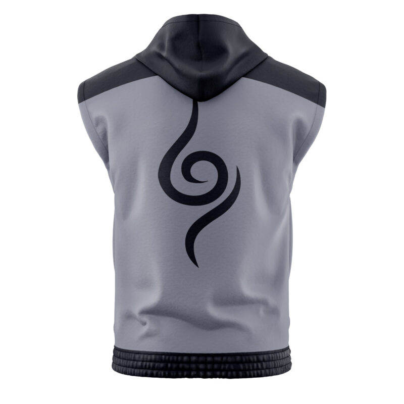 Kakashi Anbu Shippuden Sleeveless Hoodie - Image 2