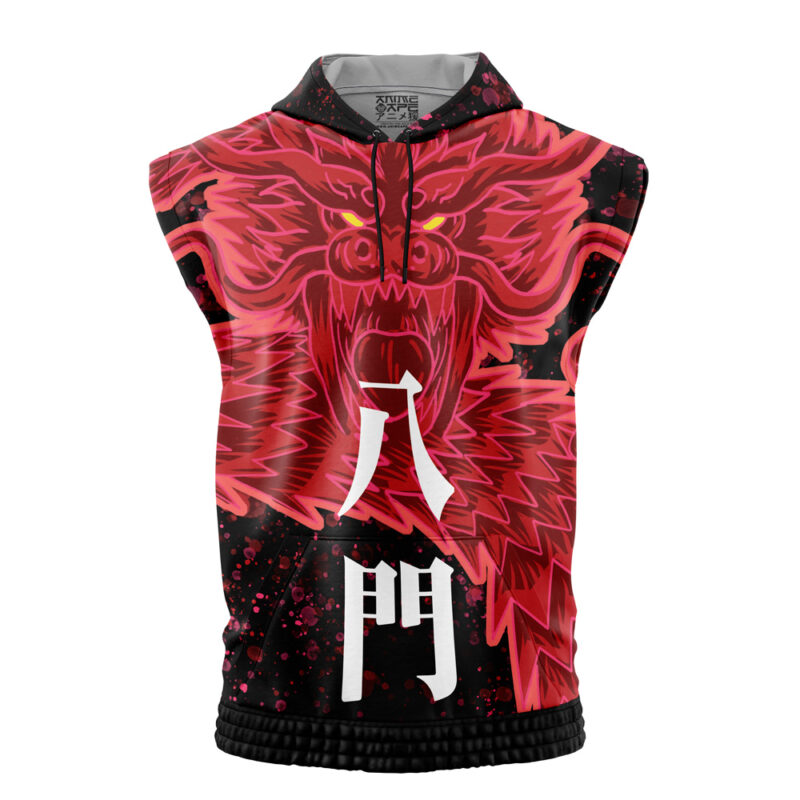 Might Guy 8th Gate Shippuden Sleeveless Hoodie